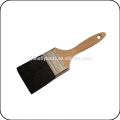 wooden handel Black bristle paint brush